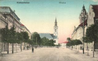 Kiskunhalas, Fő utca, templom (EK)