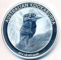 Ausztrália 2014. 1$ Ag "Kookaburra" (1oz/0.999) T:P
Australia 2014. 1 Dollar Ag "Kook...
