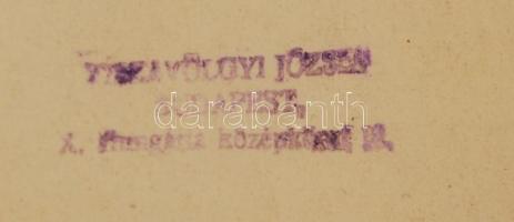 Tiszavölgyi József: Telefonközpont, pecséttel jelzett fotó, 12x16 cm