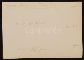 1939 Kassa, Lajos-forrás, hátoldalon feliratozva, 18x12 cm