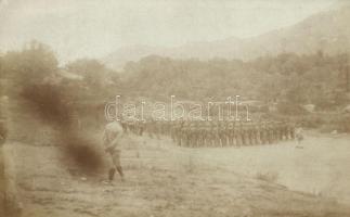 1916 A Rudnai (?) polgármester halálra ítélésének felolvasása / execution of the mayor of Rudna, D.R.P. Nr. 176 323, photo (EK)