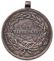 1914. "Ferenc József II. osztályú Ezüst Vitézségi Érem", "A" fémjel peremen, Ag ...