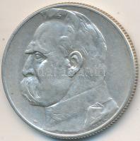 Lengyelország 1934. 5Zl Ag "Jozef Pilsudski" T:2  Poland 1934. 5 Zlotych Ag "Jozef Pilsudski" C:XF