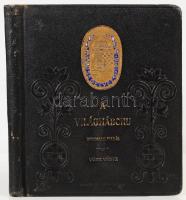A világháború. M. Kir. Honv. Minisztérium Hadsegélyező Hivatala a világháború nevezetesebb és örökemlékű eseményeit, vezető egyéneinek arcképeit magában foglaló ezen album-naptárát az özvegyek és árvák alapjának gyarapítása céljából kizárólag üzleti ajándék gyanánt hozza forgalomba. Szekszárd, 1916. Molnár. 114 sztl. p. (ebből 56 oldal kép). Kiadói, aranyozott, dombornyomásos egészvászon kötésben. Sarkai kissé kopottak, egyébként jó állapotú.