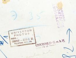 Universum Photos: Moszkva, Szent Vazul székesegyház, pecséttel jelzett fotó, 17x23 cm