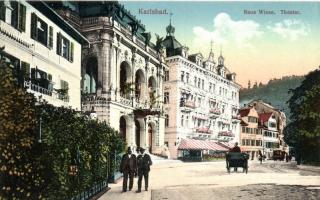 Karlovy Vary, Karlsbad - 17 old postcards