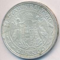 1938. 2P Ag "Madonna" T:2-
Unger: 1511., Adamo P7