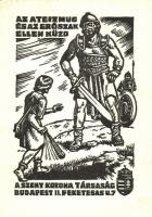 Az ateizmus és az erőszak ellen küzd a Szent Korona Társaság / Hungarian anti-atheism and violence propaganda (EK)