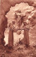 S. Francesco d'Assisi / Saint Francis of Assisi s: Domenico Mastrojanni - 12 old postcards in i...