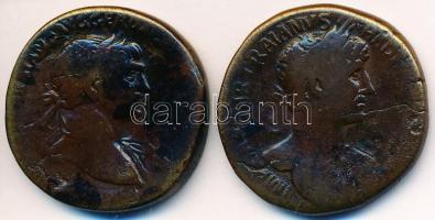 Roman Empire / Rome / Traianus 107. Sestertius Br "[IMP CAES NERVAE T]RAIANO AVG GER DAC P [M T...