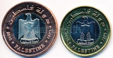 Palesztina 2010. 1D Bi + 2D Bi fantáziaveretek T:1,1-
Palestine 2010. 1 Dinar Bi + 2 Dinars Bi fanta...