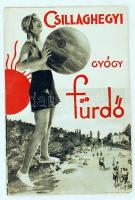 cca 1930-1940 A Csillaghegyi Gyógyfürdő ismertető füzete képekkel illusztrálva