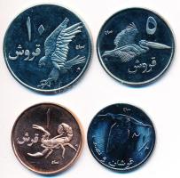 Palesztina 2010. 1q Cu + 2 1/2q CuNi + 5q CuNi + 10q CuNi fantáziaveretek T:1- Palestine 2010. 1 Qirsh Cu + 2 1/2 Qirsh CuNi + 5 Qirsh CuNi + 10 Qirsh CuNi fantasy coins C:AU