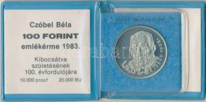 1983. 100Ft "Czóbel Béla" + 1983. 100Ft "Széchenyi István" + 1983. 100Ft "S...