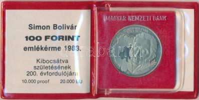 1983. 100Ft "Czóbel Béla" + 1983. 100Ft "Széchenyi István" + 1983. 100Ft "S...