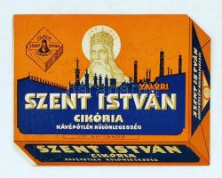 Szent István Cikória Kávékülönlegesség reklám szórólapja