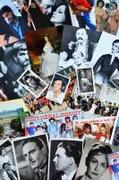 57 db főleg MODERN főleg használatlan motívumlap; színész, híres ember, uralkodók / 57 mostly modern mostly unused motive cards; actors, actresses, famous people, royalty