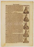 1493 Magyar királyok fametszetes képei Hartmann Schedel világkrónikájának (Nürnberg, 1493) 188. foli...