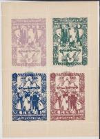 1915 Összetartásban az erő - Országos központi hitelszövetkezet naptára kisív