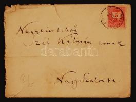 1886 Arany László (1844-1898) kézzel írt levele sógorának, Szél Kálmánnak közeli hozzátartozója igen...