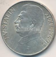 Csehszlovákia 1949. 50K Ag "Sztálin" T:2 Czechoslovakia 1949. 50 Korun Ag "Stalin" C:XF