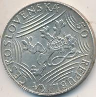 Csehszlovákia 1949. 50K Ag "Sztálin" T:2
Czechoslovakia 1949. 50 Korun Ag "Stalin&quo...
