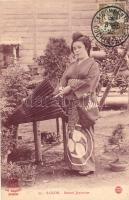 Saigon, Japanese beauty (small tear)