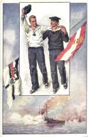 Österreich-Ungarn und Deutschland zur See / Viribus Unitis navy propaganda B.K.W.I.