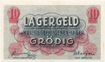 Ausztria/Grödig hadifogolytábor ~1915. 10h T:III Austria/Grödig prisoner of war camp ~1915. 10 Heller C:F