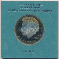 Szovjetunió 1984. 1R "Puskin" eredeti plasztiktokbanT:PP
Soviet Union 1984. 1 Eubles &quot...