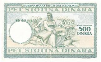 Jugoszlávia 1935. 500D T:restaurált
Yugoslavia 1935. 500 Dinara C:restored