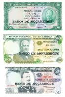 Mozambik 1961. 100Esc + 1970. 50Esc + 1972. 1000Esc T:I,I- hajtatlanok Mozambique 1961. 100 Escudos + 1970. 50 Escudos + 1972. 1000 Escudos C:UNC,AU unfolded