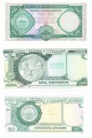 Mozambik 1961. 100Esc + 1970. 50Esc + 1972. 1000Esc T:I,I- hajtatlanok
Mozambique 1961. 100 Escudos ...