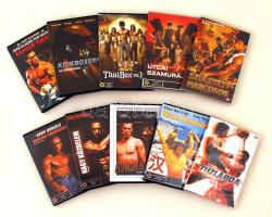 10 db harcművészeti kapcsolatos DVD film