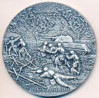 Lengyelország 1988. "45 éves a Lengyel Néphadsereg" fém emlékérem tokban. Szign.: AN (Andr...