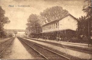 Pécel, vasútállomás (fa)