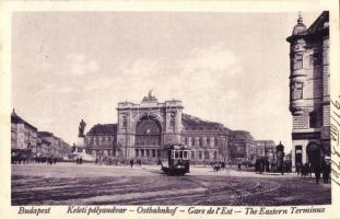 Budapest VII. Keleti pályaudvar, villamos