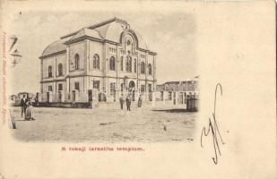 Tokaj, zsinagóga, Izraelita templom, kiadja Divald Károly (kis szakadás / small tear)