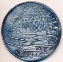 Lengyelország DN "Sziléziai Katonai Körzet" fém emlékérem tokban (70mm) T:1-
Poland ND &qu...