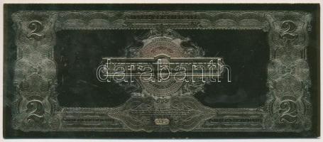 Amerikai Egyesült Államok 1899. 2$ "Silver Certificate" másdolat dísztokban T:1-
USA 1899....