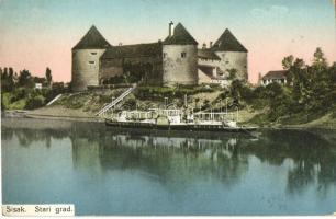 Sziszek, Sisak castle, ship