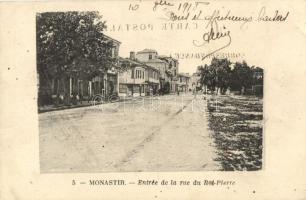 Bitola, Monastir; rue du Roi Pierre / street (fa)