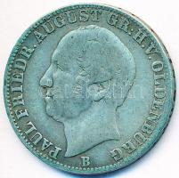 Német Államok/Oldenburg 1846B 1/6 Tallér Ag "Paul Friedrich August" (5,21g) T:2-
German St...