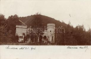1906 Csucsa, Boncza-kastély, photo
