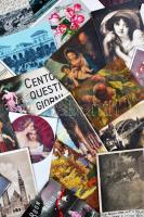 41 db RÉGI magyar és külföldi (főleg francia) városképes és motívumlap; művész, üdvözlő / 41 old Hungarian and foreign town-view postcards (mostly French) and motive cards; art, greeting