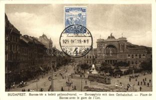 Budapest VII. Keleti pályaudvar, Baross tér, villamos