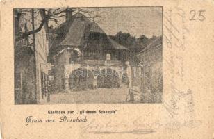 Vienna, Wien; Dornbach; Gasthaus zur "güldenen Schnepfe" (b)