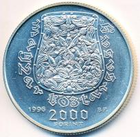 1996. 2000Ft Ag "Honfoglalás" T:BU Adamo EM141