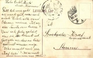 1907 Dorozsma, vasúti katasztrófa, Hálókocsi; Grünwald Henrik kiadása