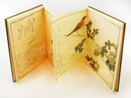 Utamaro, [Kitagawa]: A Chorus of Birds. New York, The Metropolitan Museum of Art, 1981. Kihajtható f...